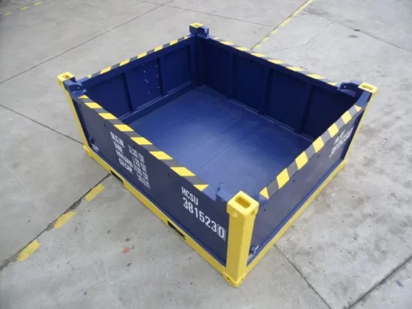 10 ft dnv 2.7-1 half height open top containers - image 3
