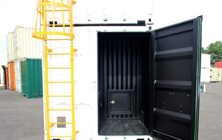 mobile confined space training container