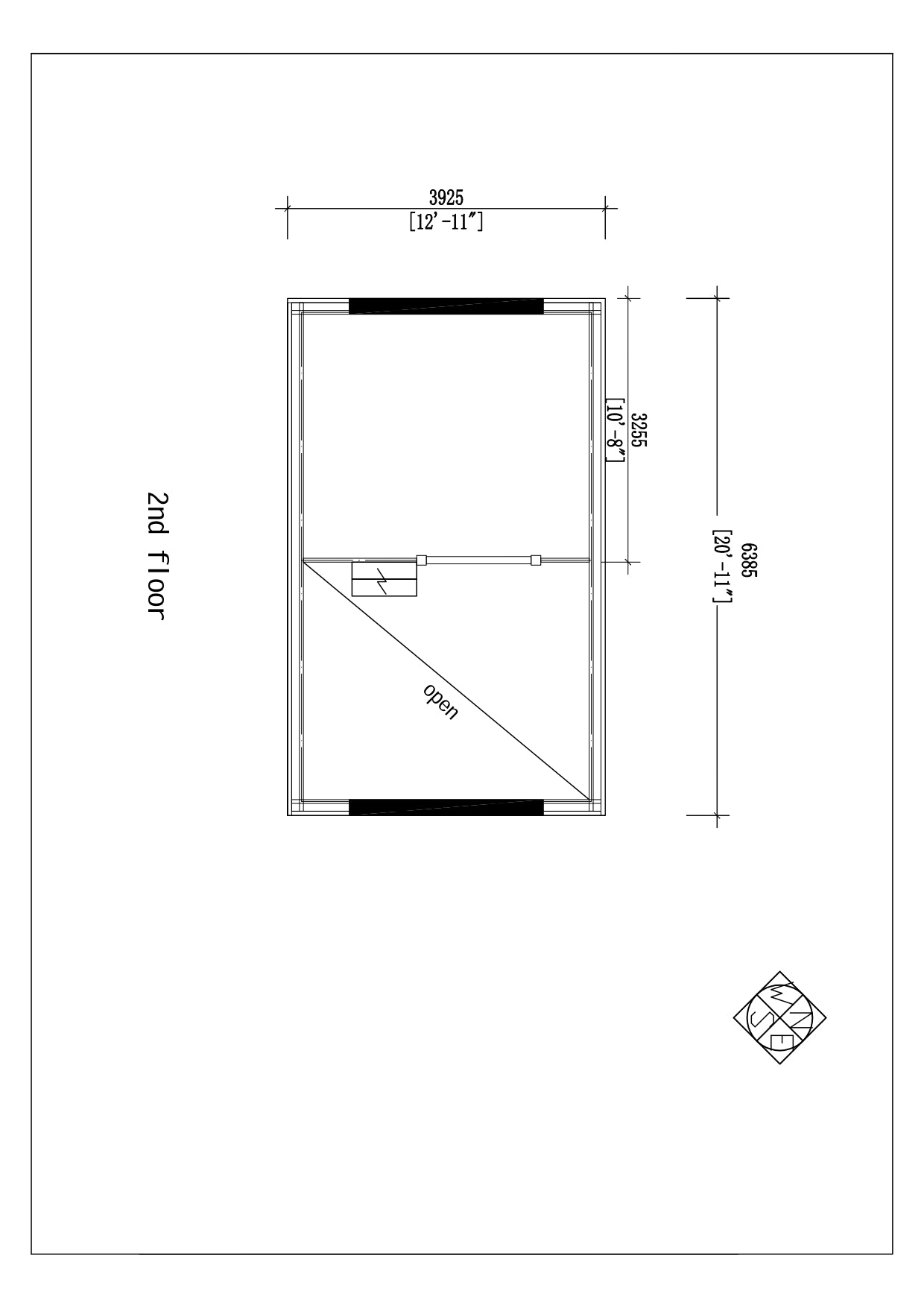 164-trm modern eco-friendly wooden kit home with bedroom - image 15