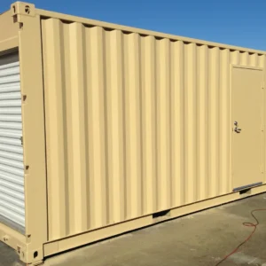 16 ft storage container with roll-up door