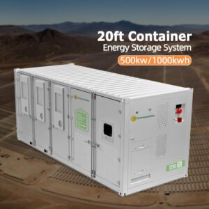 20 ft 1mwh battery storage container - image 2