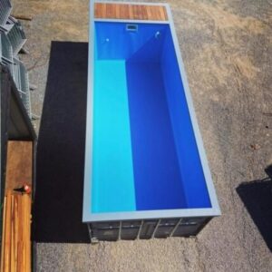 shipping 30 ft container pool