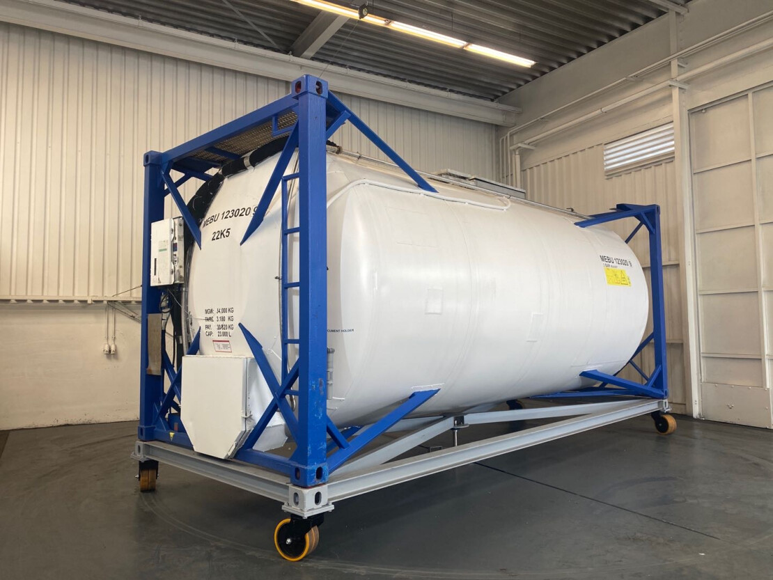 used heated reefer iso tank - image 2