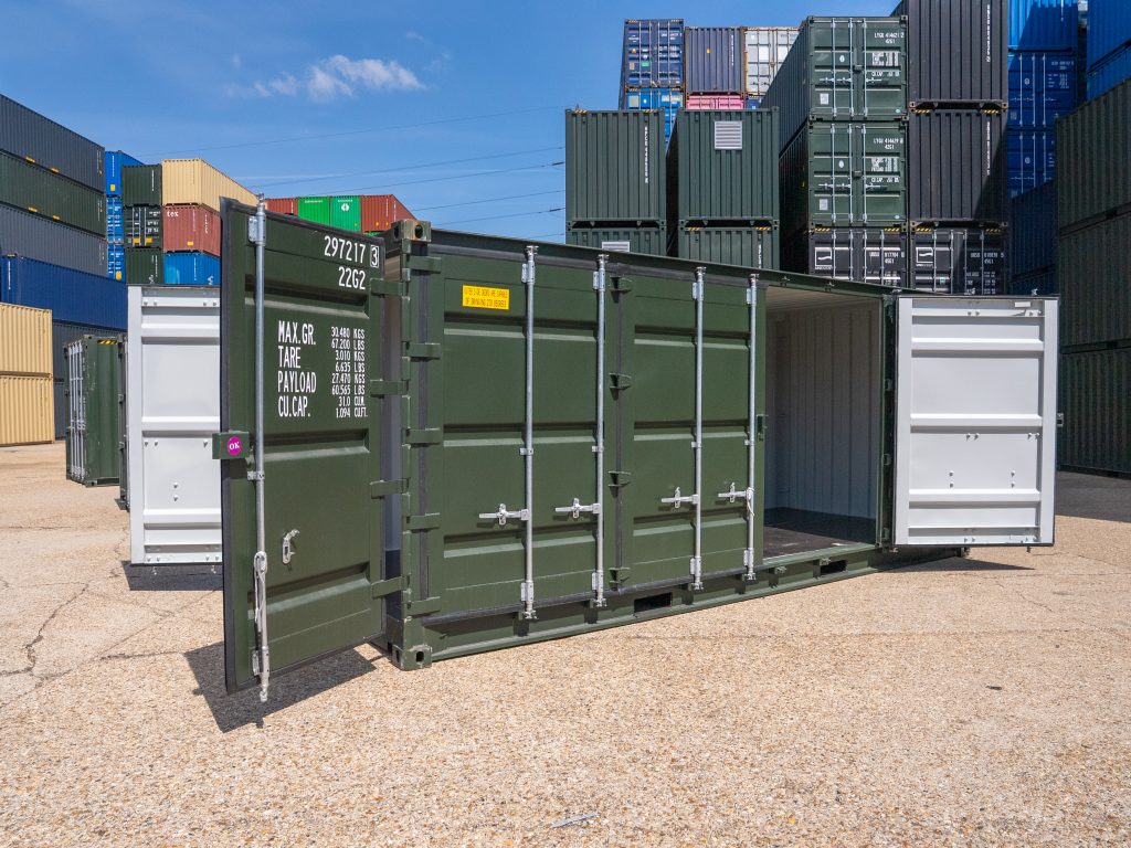 20-foot open side container - image 4