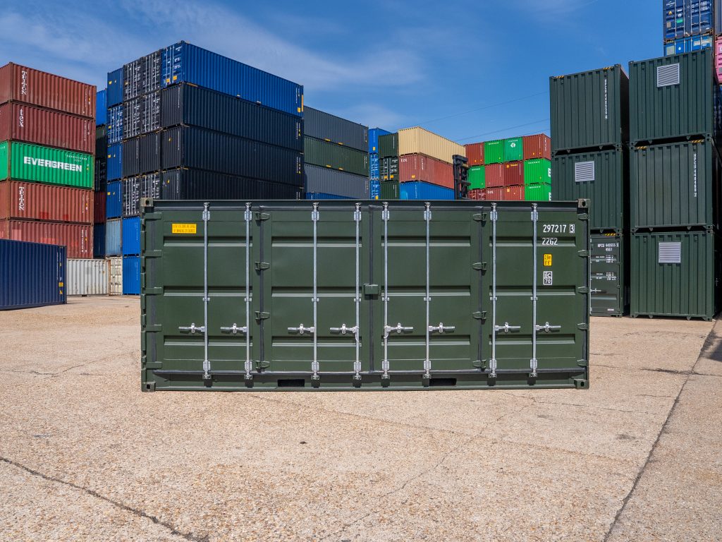 20-foot open side container - image 8