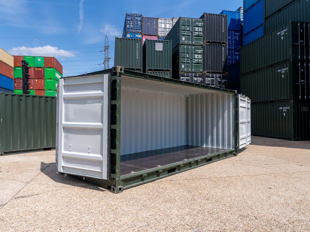 20-foot open side container - image 2