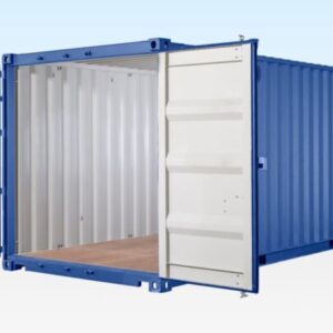 20 ft shipping container (one trip) – blue