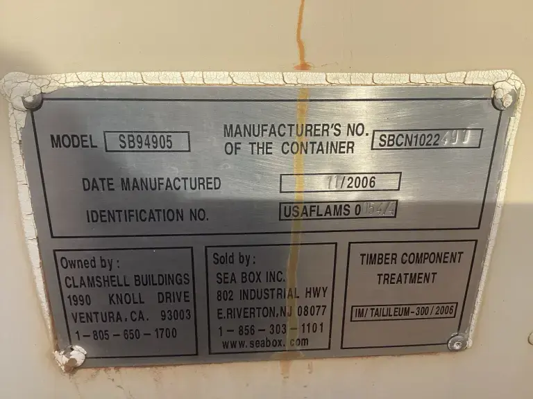 sea box inc. sb94905 army container - image 5