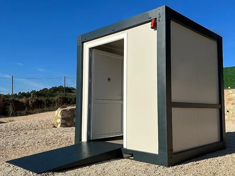 toilet container for disabled people