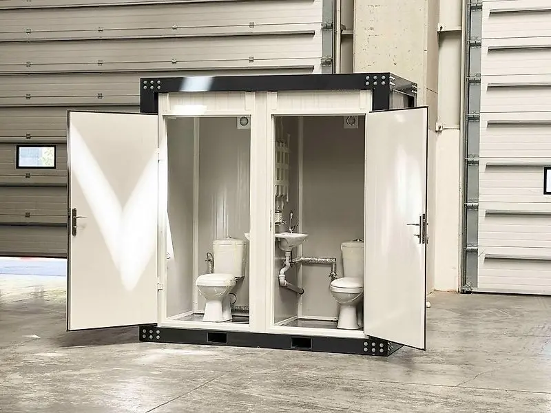 sun container sanitary container | toilet container | shower
