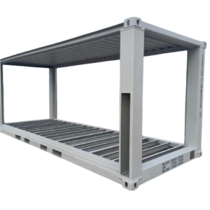 20 ft new flat rack container - image 2