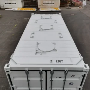 20 ft dry intermediate bulk storage top loading shipping