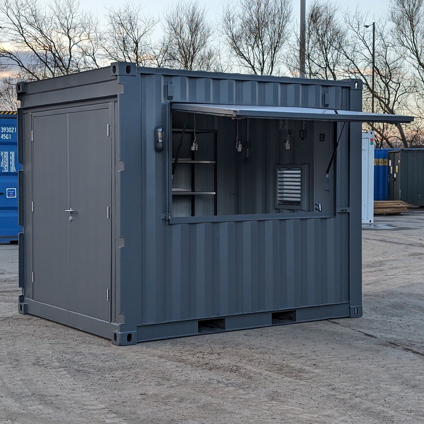 10 ft customized container stylish pop-up bar