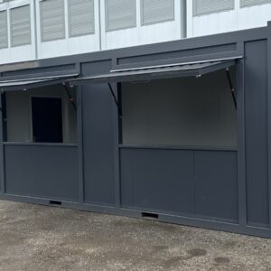 restaurant kiosk sales container