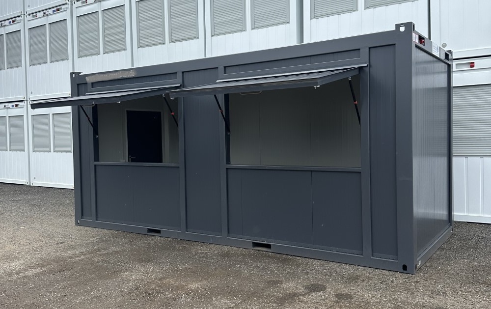 restaurant kiosk sales container