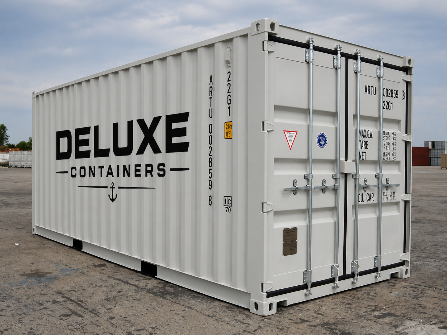 20ft Standard Shipping Container - Deluxe Containers