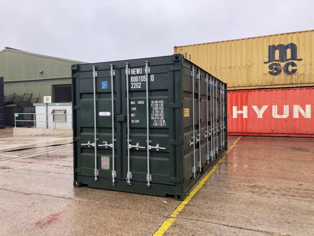 20-foot open side container - image 5