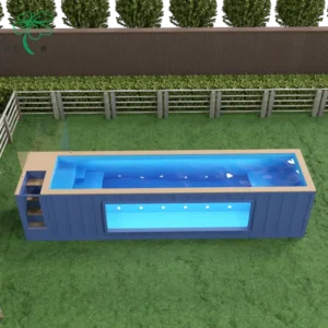 factory-customized fiberglass swimming pool - image 2