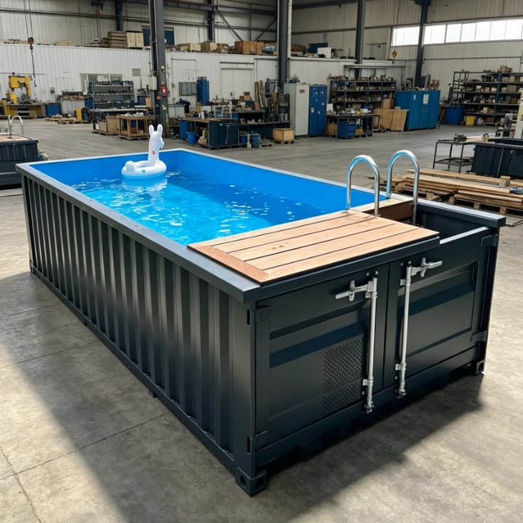Pool Container - Deluxe Containers