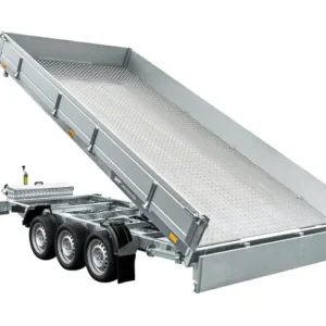 3-axle hydraulic dump trailer 400×200 unitrailer tasker 400/3c 3500 - image 2
