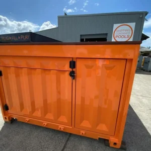 40 ft shipping container swimming pool