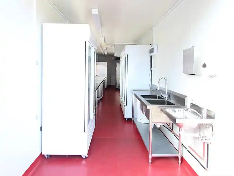 shipping container kitchens