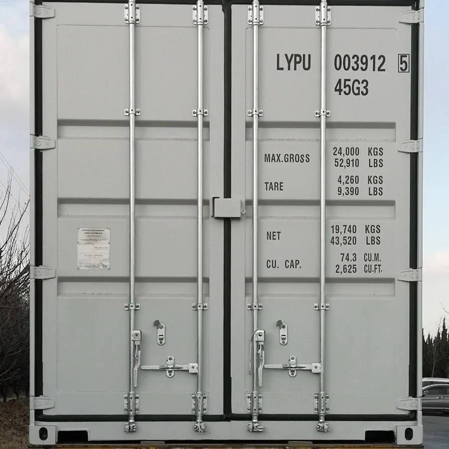40 ft shipping container with 4 side doors - image 2