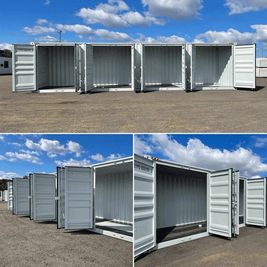 40 ft shipping container with 4 side doors - image 8