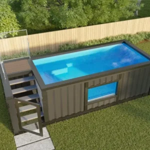 swimming pool in a shipping container - image 2