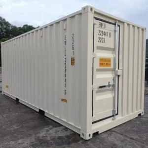 20 ft one-trip shipping container – triple door access