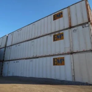 53 ft high cube shipping container – galvanized aluminum