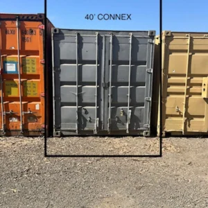 40 ft cargo double doors container 40′ x 8′