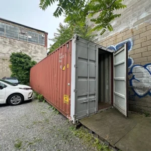 40 ft high cube shipping container